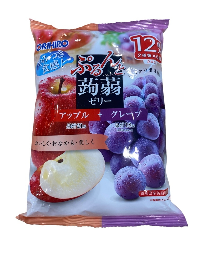 Thạch Rau Câu 2 Vị Orihiro 12 gói
