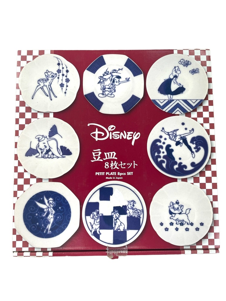 Bộ 8 Dĩa Sứ Disney