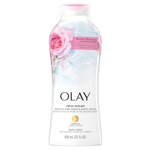 Sữa Tắm Dưỡng Da Olay Mật Hoa Hồng 650ml