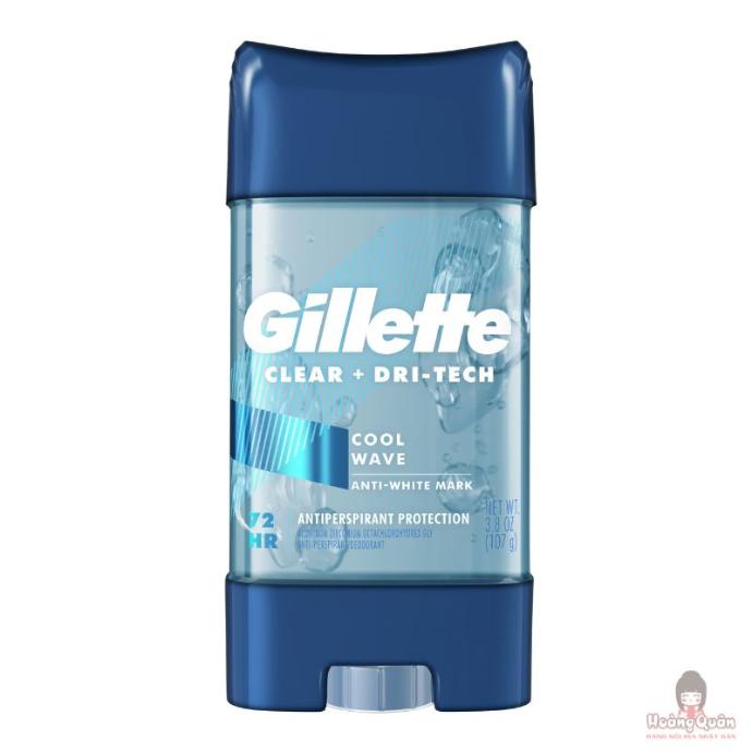 Gel Khử Mùi Gillette Clear Shield Cool Wave 107Gr