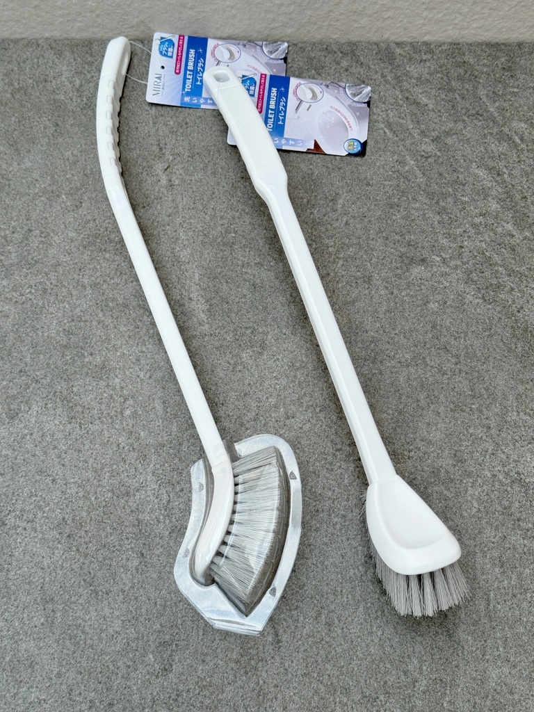 Chổi Cọ Toilet Đầu Cong, Cước Sóng Mirai
