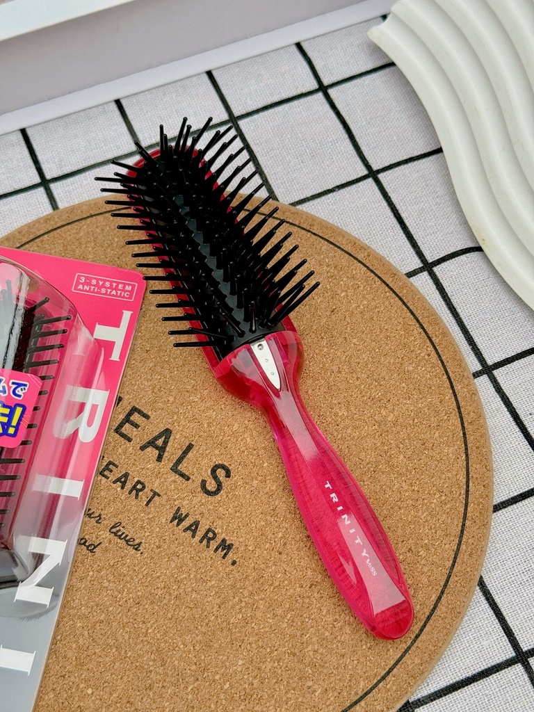 Lược Chải Chống Tĩnh Điện Trinity Vess Ngừa Tóc Xơ Rối, Gãy Rụng (Size Vừa)