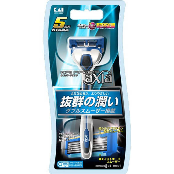 Dao Cạo Râu 5 Lưỡi Kép KAI RAZOR (1 Thân & 1 Lưỡi)