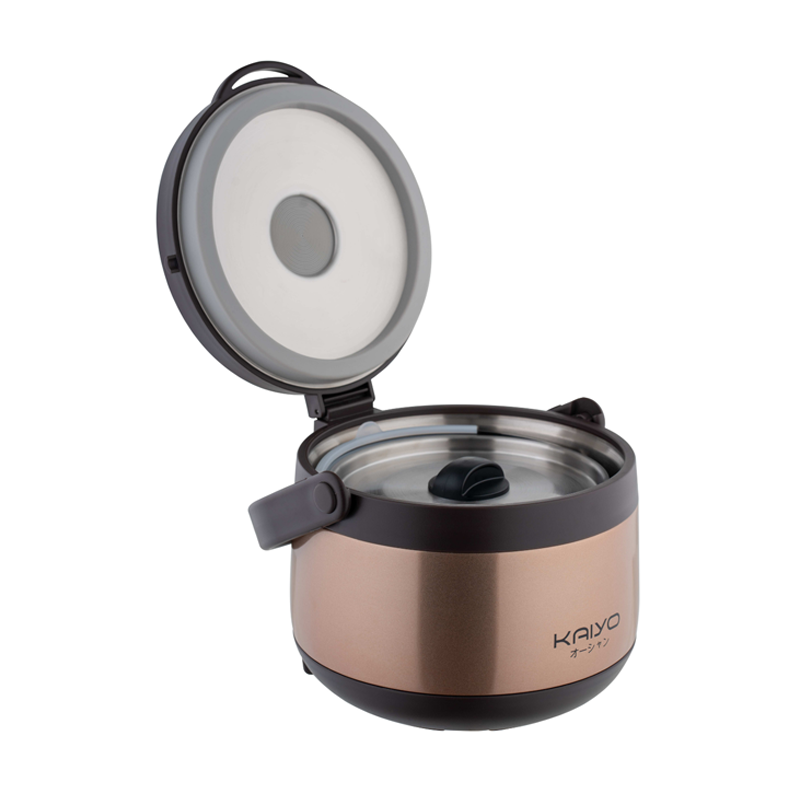Nồi Ủ Chân Không Kaiyo Màu Inox 3,0 Lít