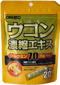 Bột Nghệ Giải Rượu Orihiro 70mg