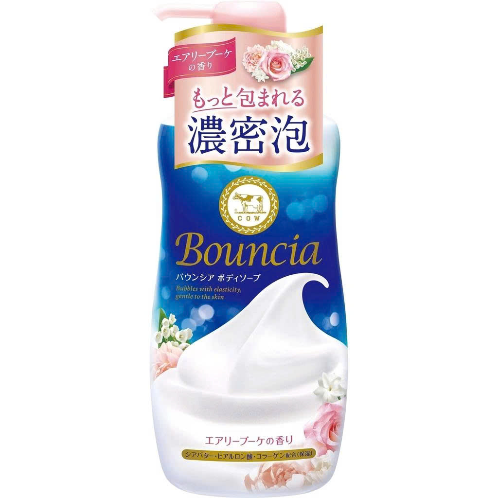 Sữa Tắm Siêu Tạo Bọt Bouncia Hương Hoa Hồng 480ml