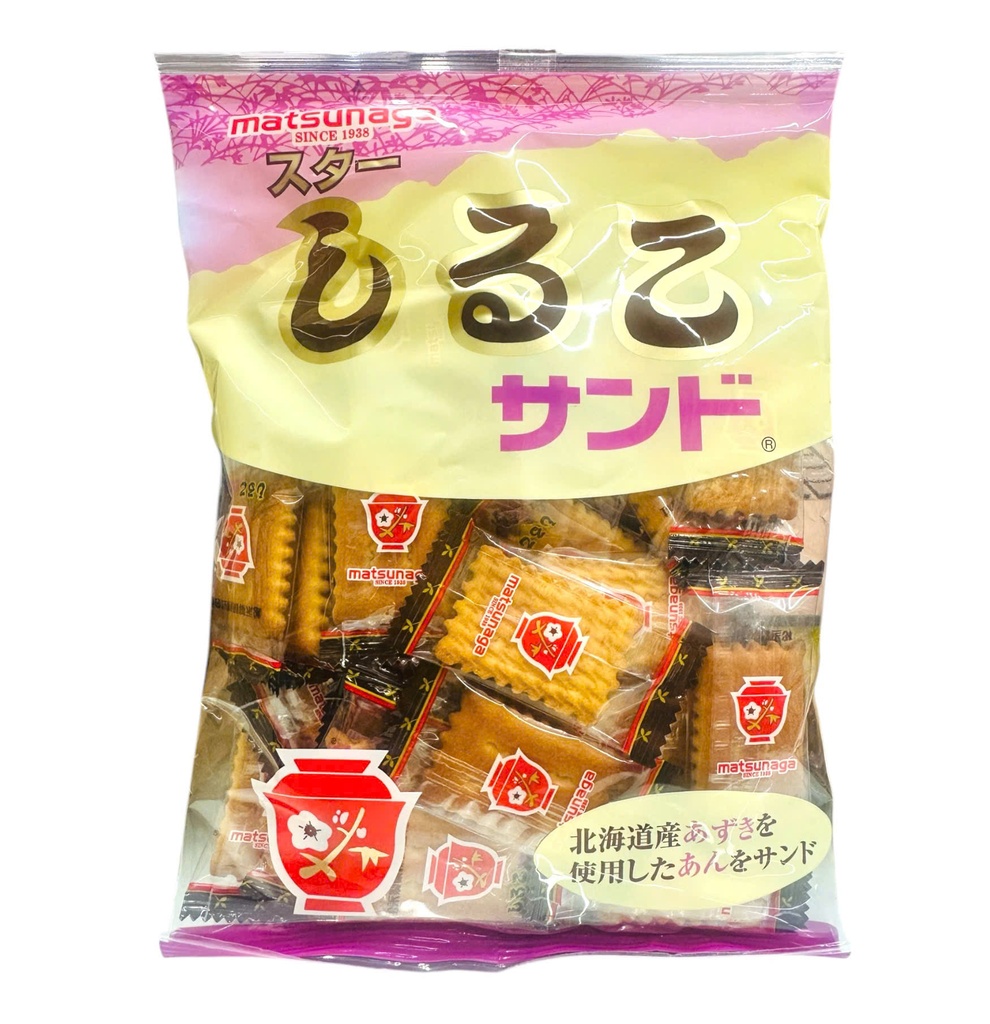 Bánh Quy Đậu Đỏ Shiruko Matsunaga 160g