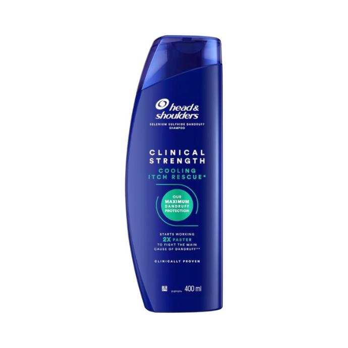 Dầu Gội H&S Clinical Strength Ngăn Gàu, Giảm Ngứa Da Dầu 400ml