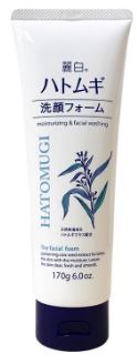 Sữa Rửa Mặt Hatomugi Ý Dĩ Hỗ Trợ Dưỡng Ẩm, Sáng Da 170g