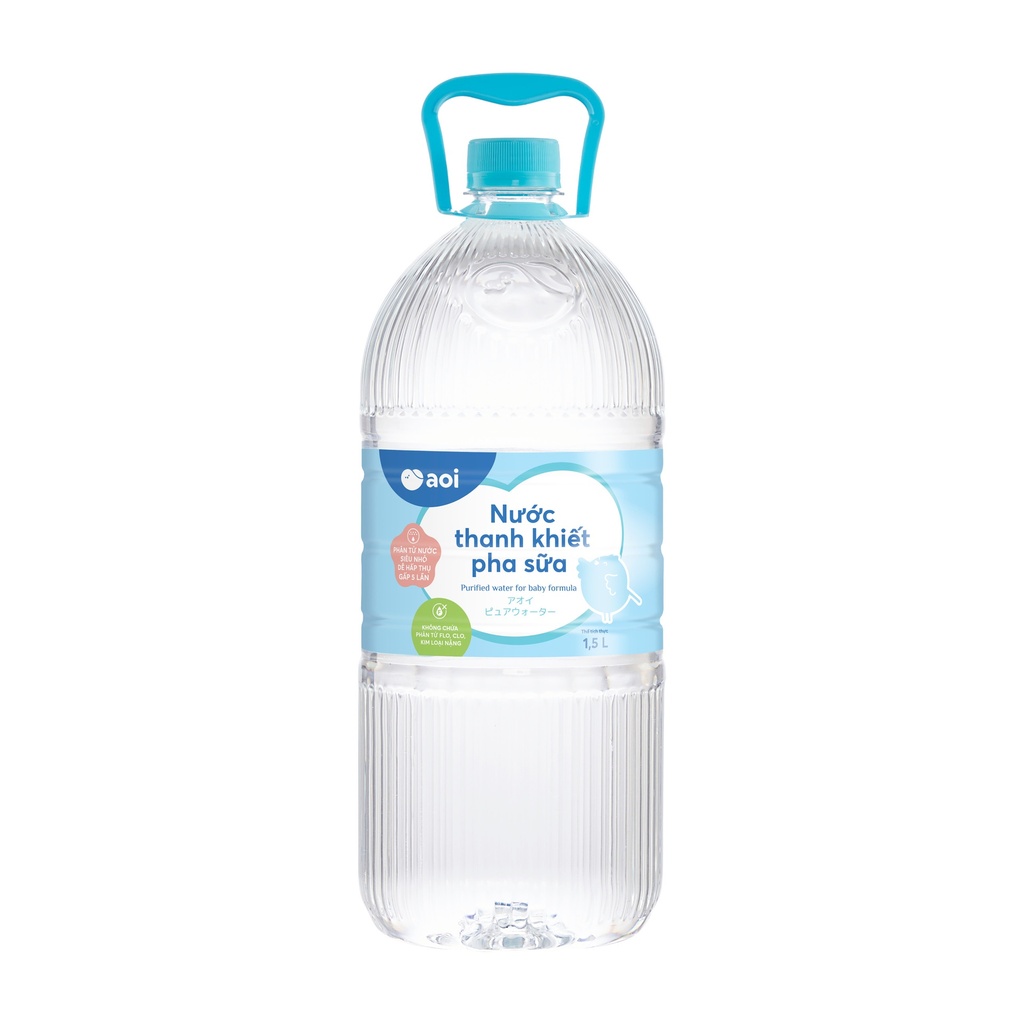 Nước Thanh Khiết Pha Sữa AOI 1,5L