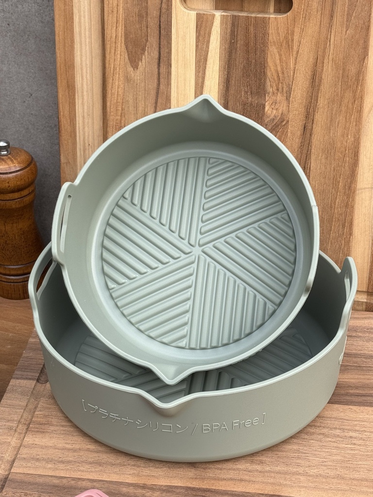 Khay Silicon Kaiyo Màu Xanh 18cm