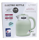 Ấm Siêu Tốc 2 Lớp Cool Touch 1,5L Kaiyo (Xanh Mint)