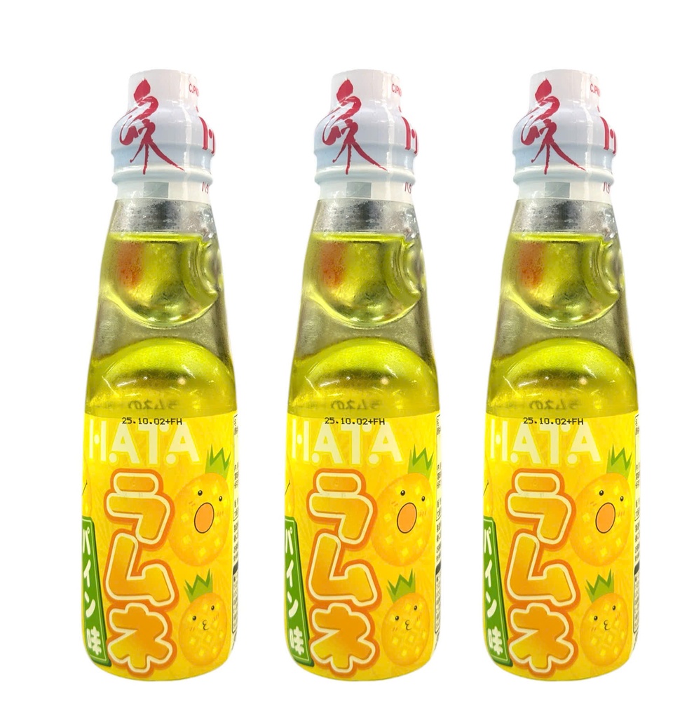Nước Ngọt Ramune Hata Vị Dứa 200ml