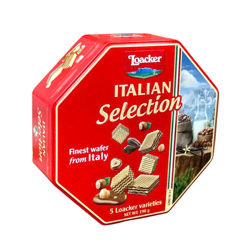 Bánh Xốp Loacker Italian Selection 190g