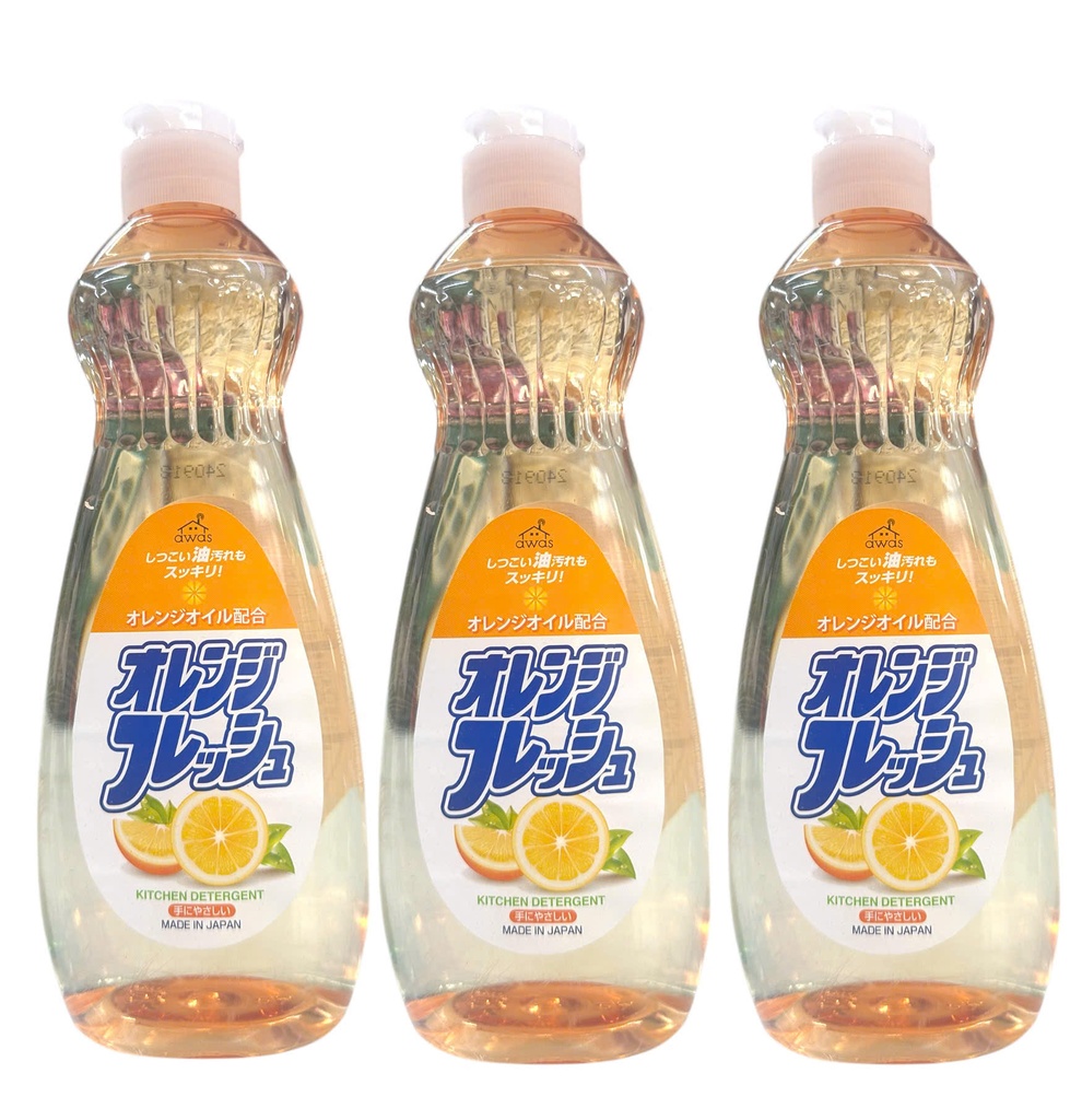 Nước Rửa Chén Hương Cam Rocket 600Ml (Mã Mới)