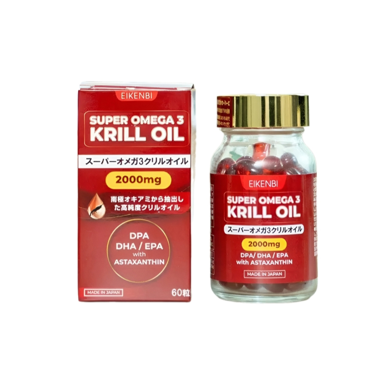 Dầu Nhuyễn Thể Supper Omega 3 Krill Oil 60 viên