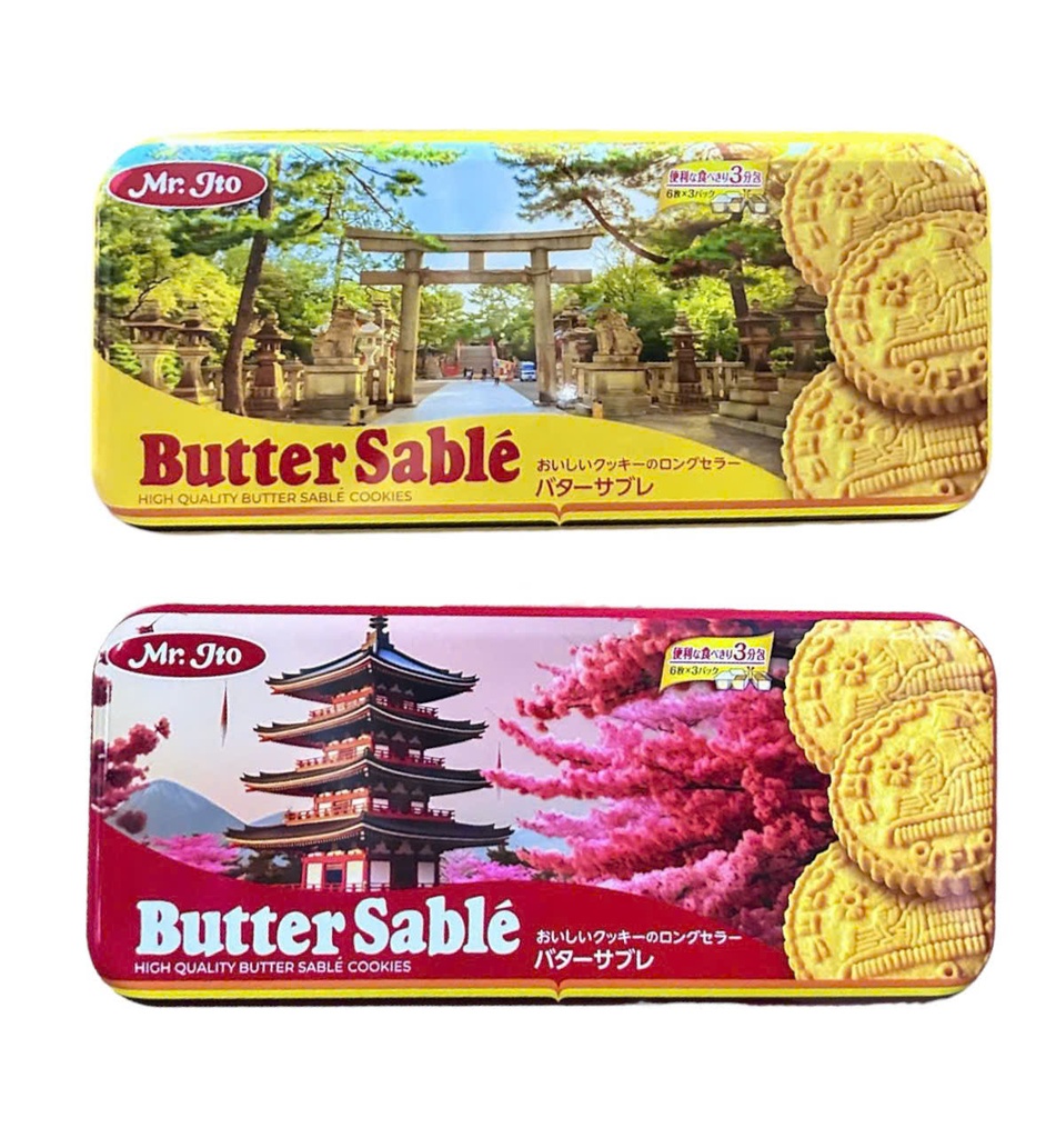 Bánh Quy Butter Sable Mr Ito 150g