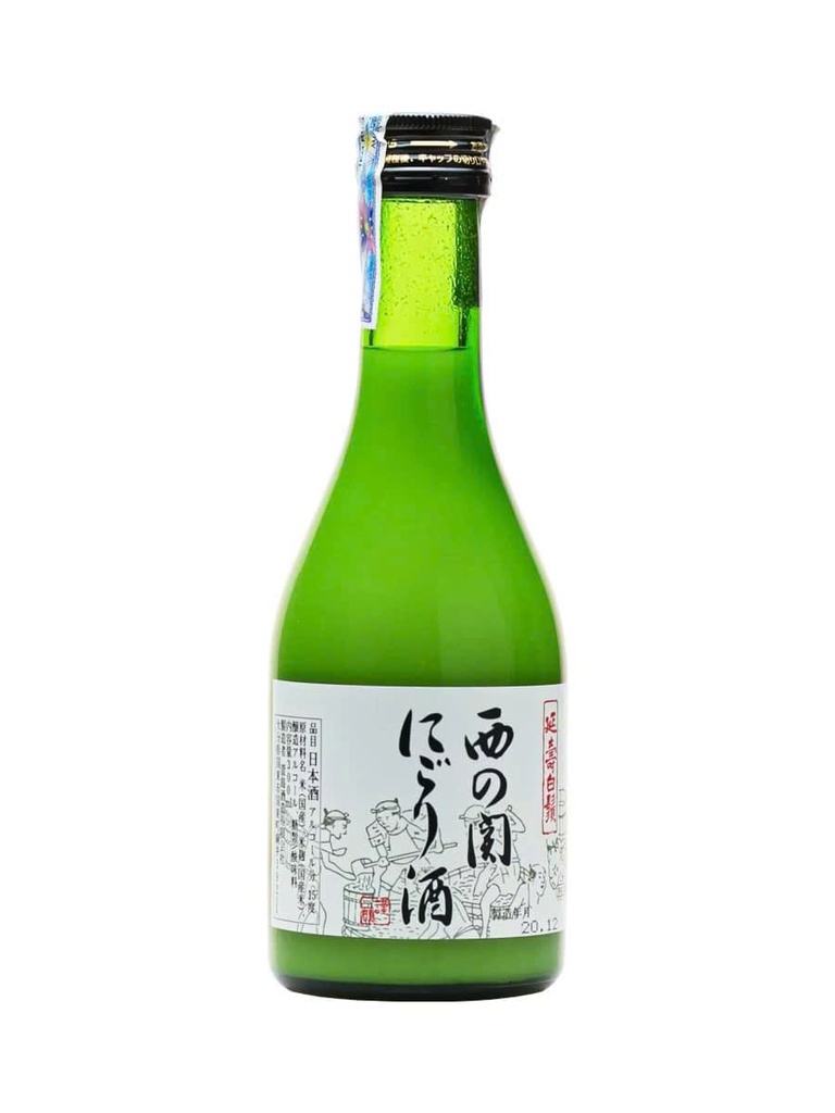 Rượu Sake Nishinoseki Nigori Zake 300ml