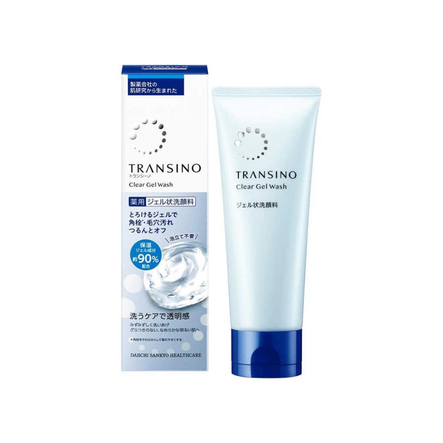 Gel Rửa Mặt Trắng Da Transino Clear Wash 110g