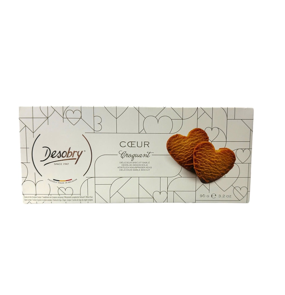 Bánh Quy Desobry Hình Trái Tim 90g