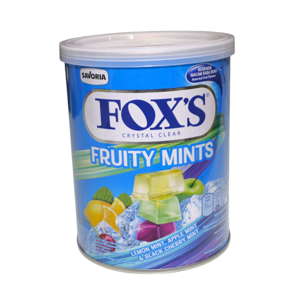 Kẹo Foxs Fruity Mints Trái Cây 180g (HT Xanh)