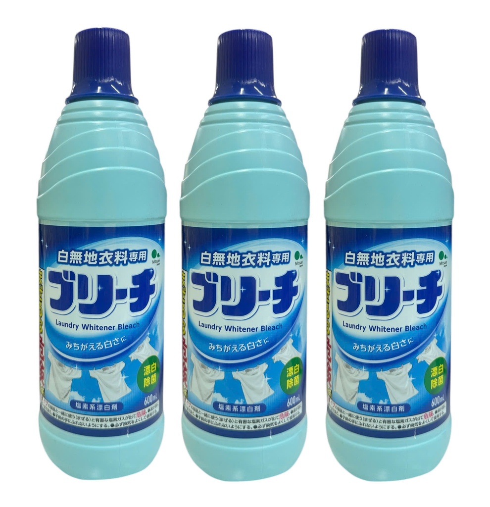 Nước Tẩy Trắng Quần Áo Mitsue Nhật Bản 600Ml