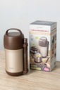 Hộp Cơm Giữ Nhiệt Kaiyo 1.6L Màu Nâu