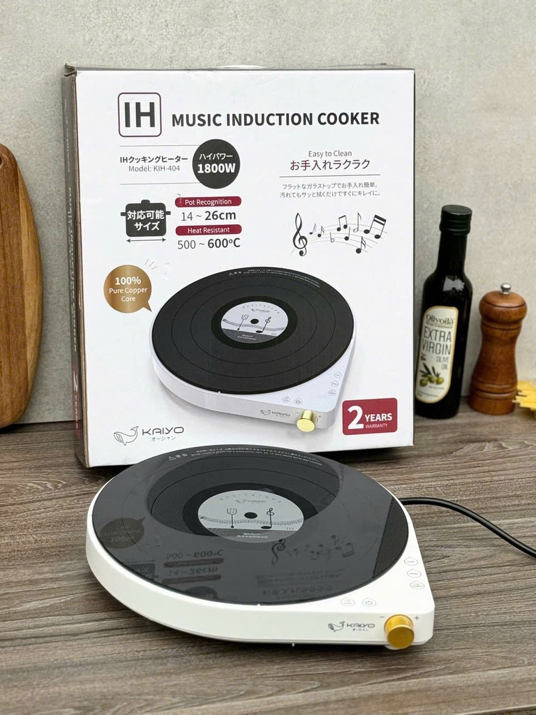 Bếp Từ Đơn Lõi Đồng Kaiyo Hình Nốt Nhạc