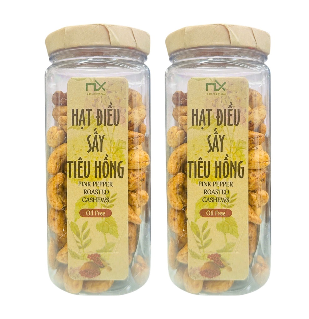Hạt Điều Sấy Tiêu Hồng NX 230Gr