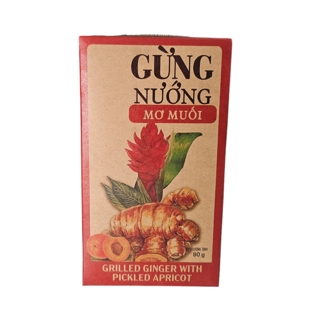 Gừng Nướng Mơ Muối NX 80g (HGCN)
