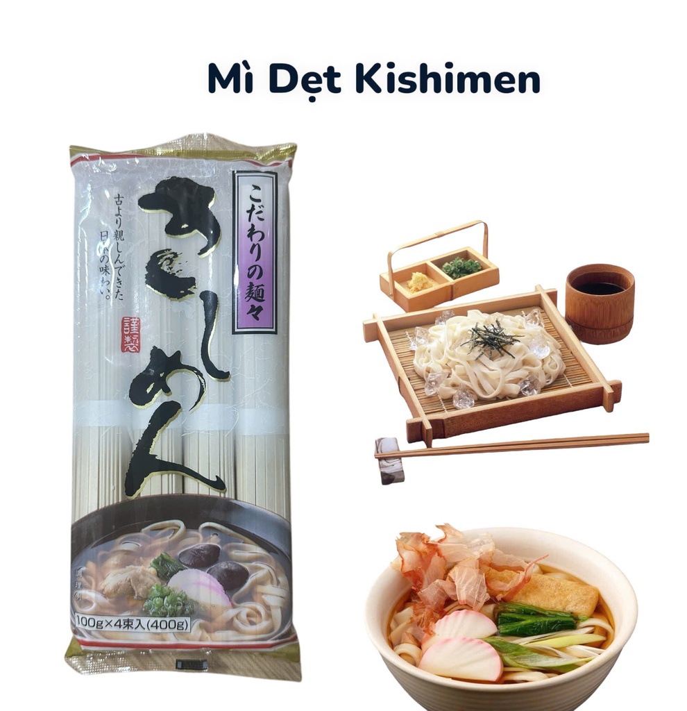 Mì Dẹt Kishimen Khô T20