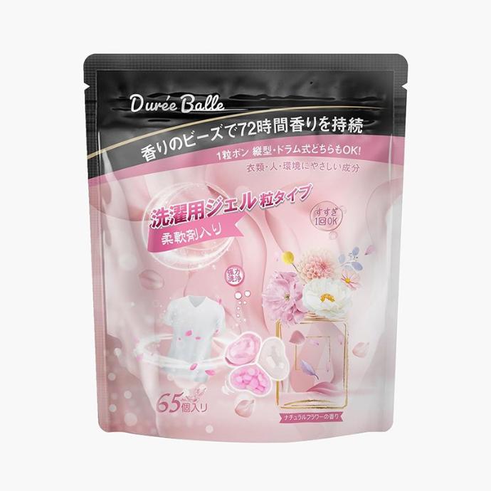 Viên Giặt Xả Duree Balle Hương Hoa Hồng Túi 65 Viên