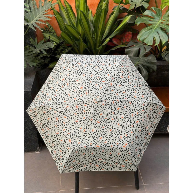 Ô Gấp Gọn Siêu Nhẹ Có Móc Treo Kaiyo, Hoạ Tiết Lá Colorful Leaf ( Lá Nhỏ )