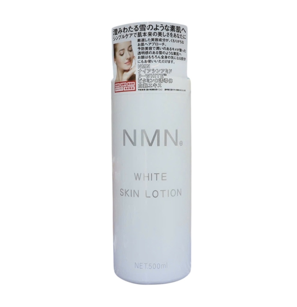 Nước Hoa Hồng NMN White Skin Lotion, Dưỡng Trắng Da, Chống Lão Hoá 500ml