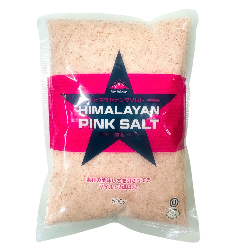 Muối Hồng Himalaya Kobe Bussan Dạng Mịn 500g