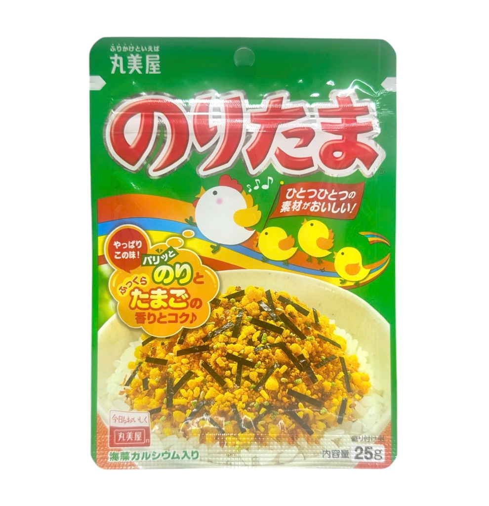 Gia Vị Rắc Cơm Marumiya Vị Trứng Gà & Rong Biển 25g