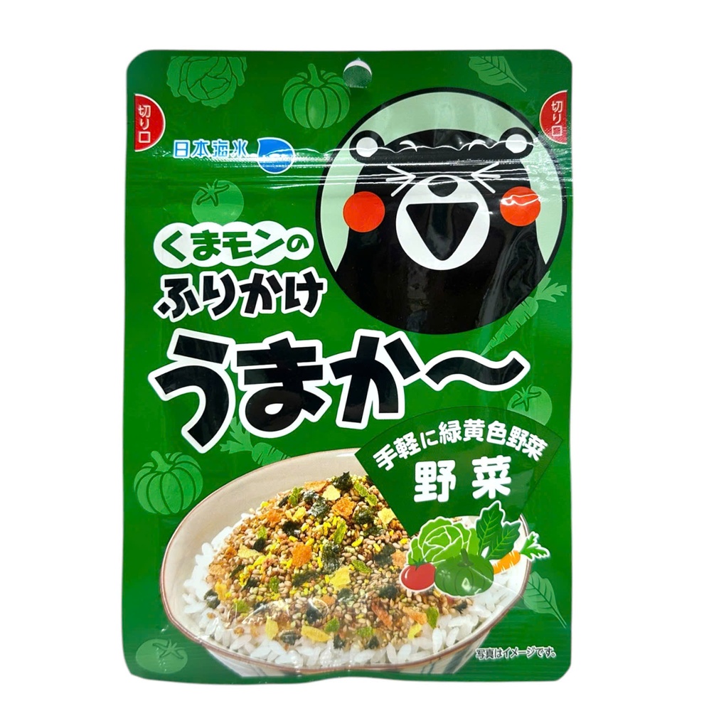 Gia Vị Rắc Cơm Kumamon Vị Rau 25g