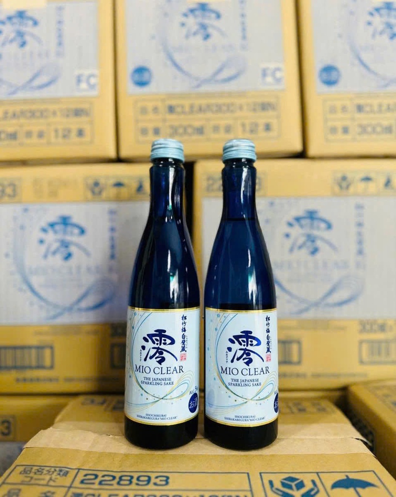 Rượu Mio Clear Sparkling Sake 300ml 5% Alc./Vol