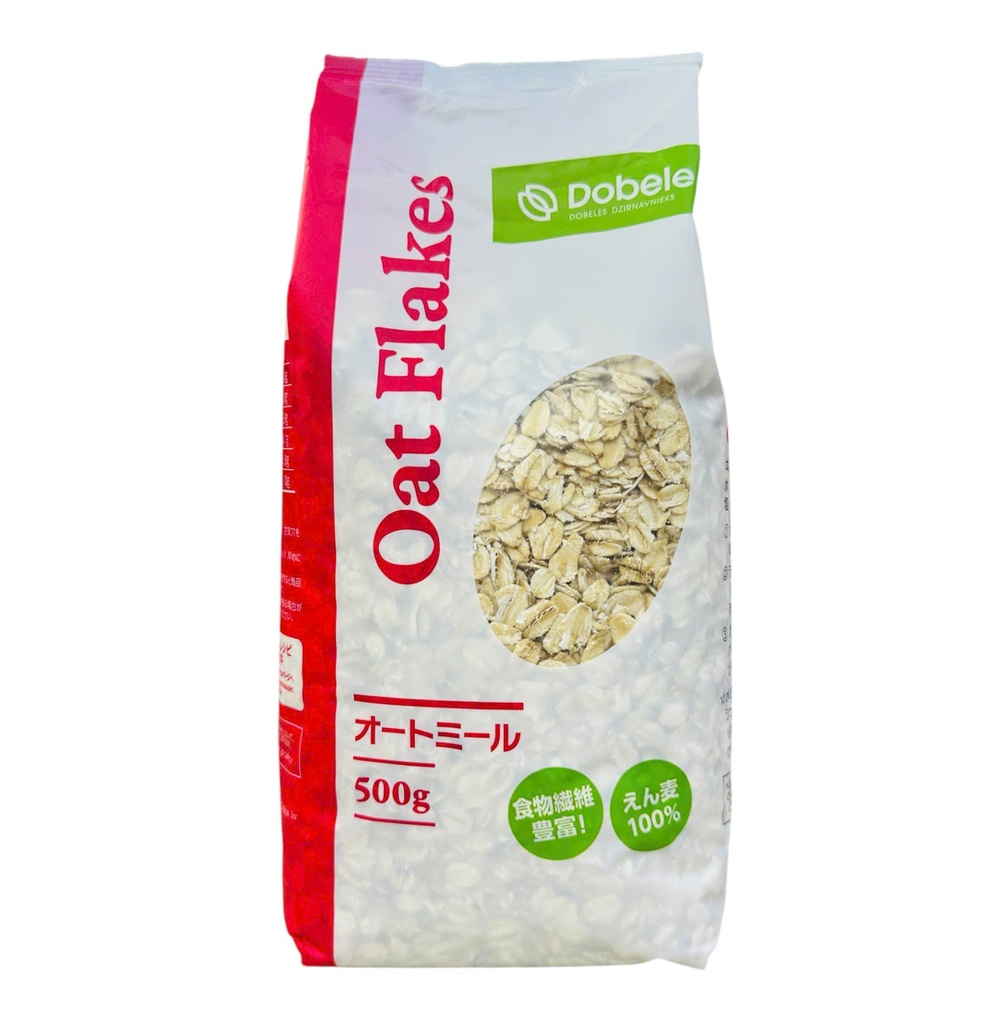 Yến Mạch Cán Dẹt Ăn Liền Oat Flakes Dobele 500g