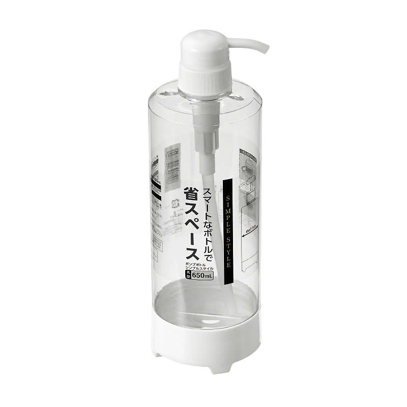 Chai Đựng Dầu Gội, Sữa Tắm Có Vòi Nhấn Echo 650ml