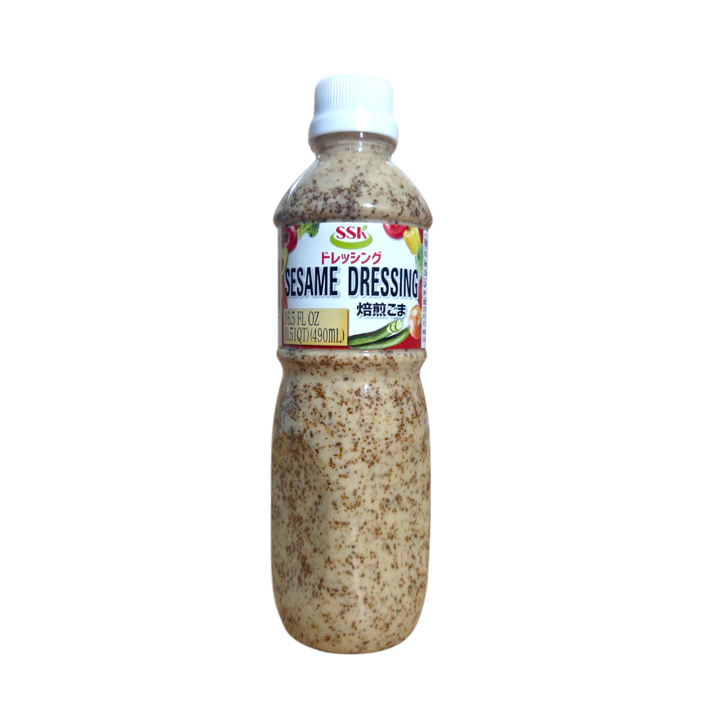 Sốt Mè Nhật Bản Sesame Dressing Sskfoods Sanriku 490Ml