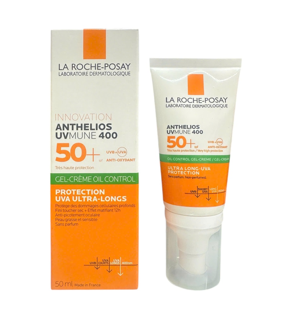 Kem Chống Nắng La Roche-Posay Phổ Rộng Cho Da Dầu SPF50+ 50ml