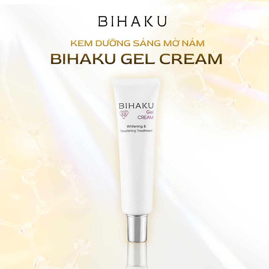 Kem Dưỡng Sáng Mờ Nám Bihaku Gel Cream 30g