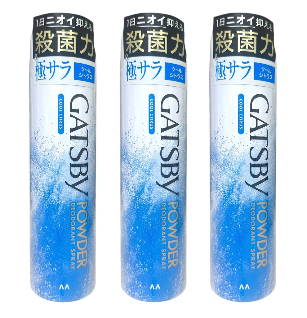 Xịt Khử Mùi Gatsby Mát Lạnh Cool Citrus 130g