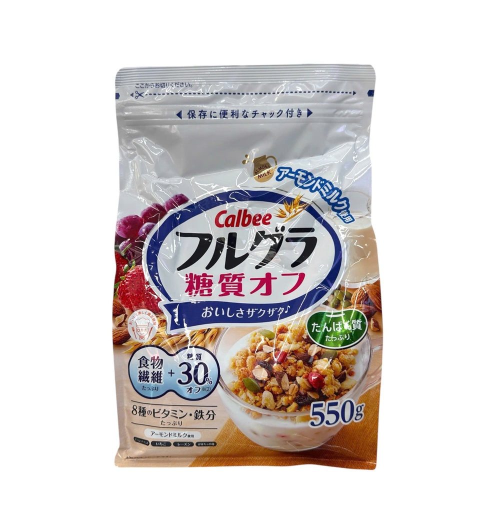 Ngũ Cốc Calbee Trái Cây Ít Đường 550g