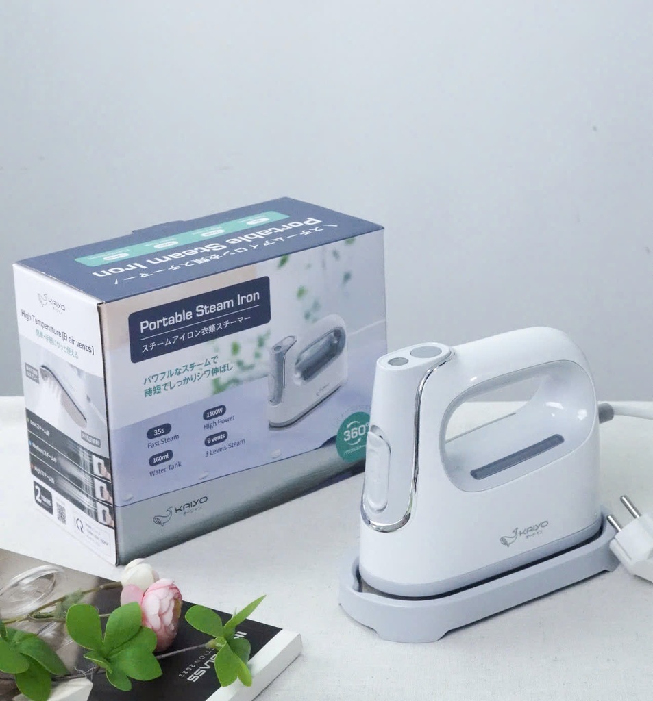 Bàn Là Hơi Nước Mini Cầm Tay Kaiyo KSI-414