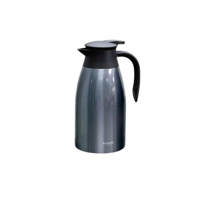 Phích Giữ Nhiệt 2 Lớp inox Kaiyo Màu Xanh Đá 2L