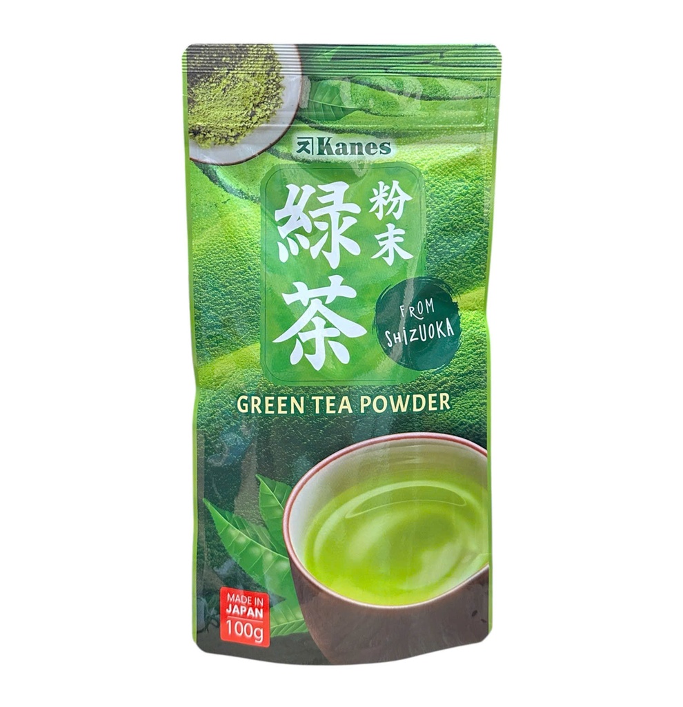 Bột Trà Xanh Nhật Bản Green Tea Powder Kanes 100g