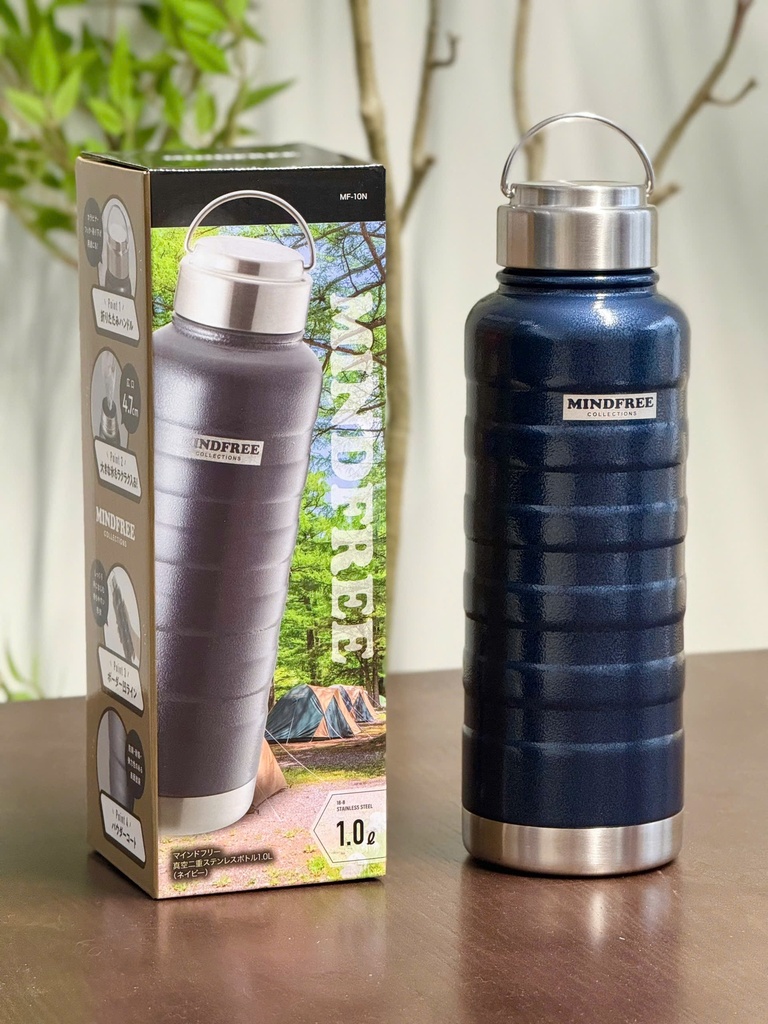 Bình Giữ Nhiệt Inox 304 Có Quai Xách Mind Free 1L