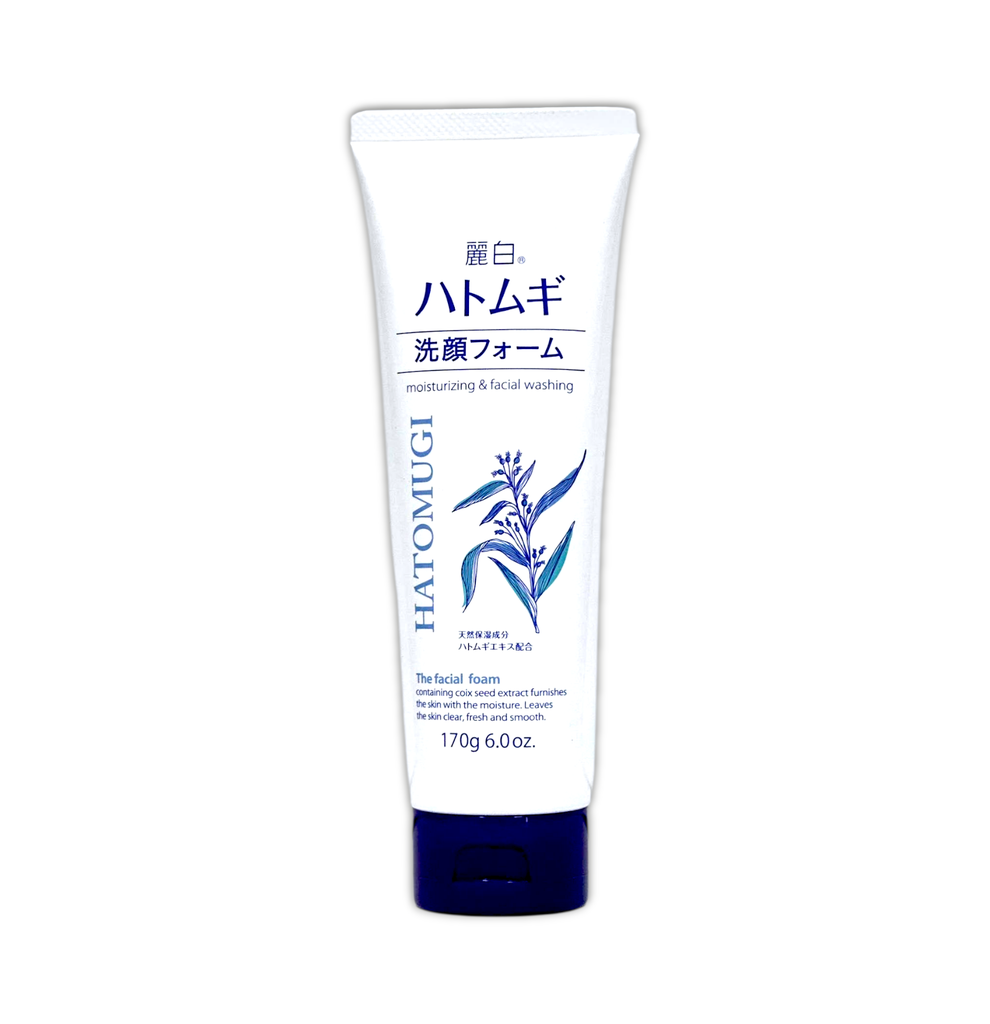 Sữa Rửa Mặt Dưỡng Ẩm, Sáng Da Reihaku Hatomugi The Facial Foam 170g